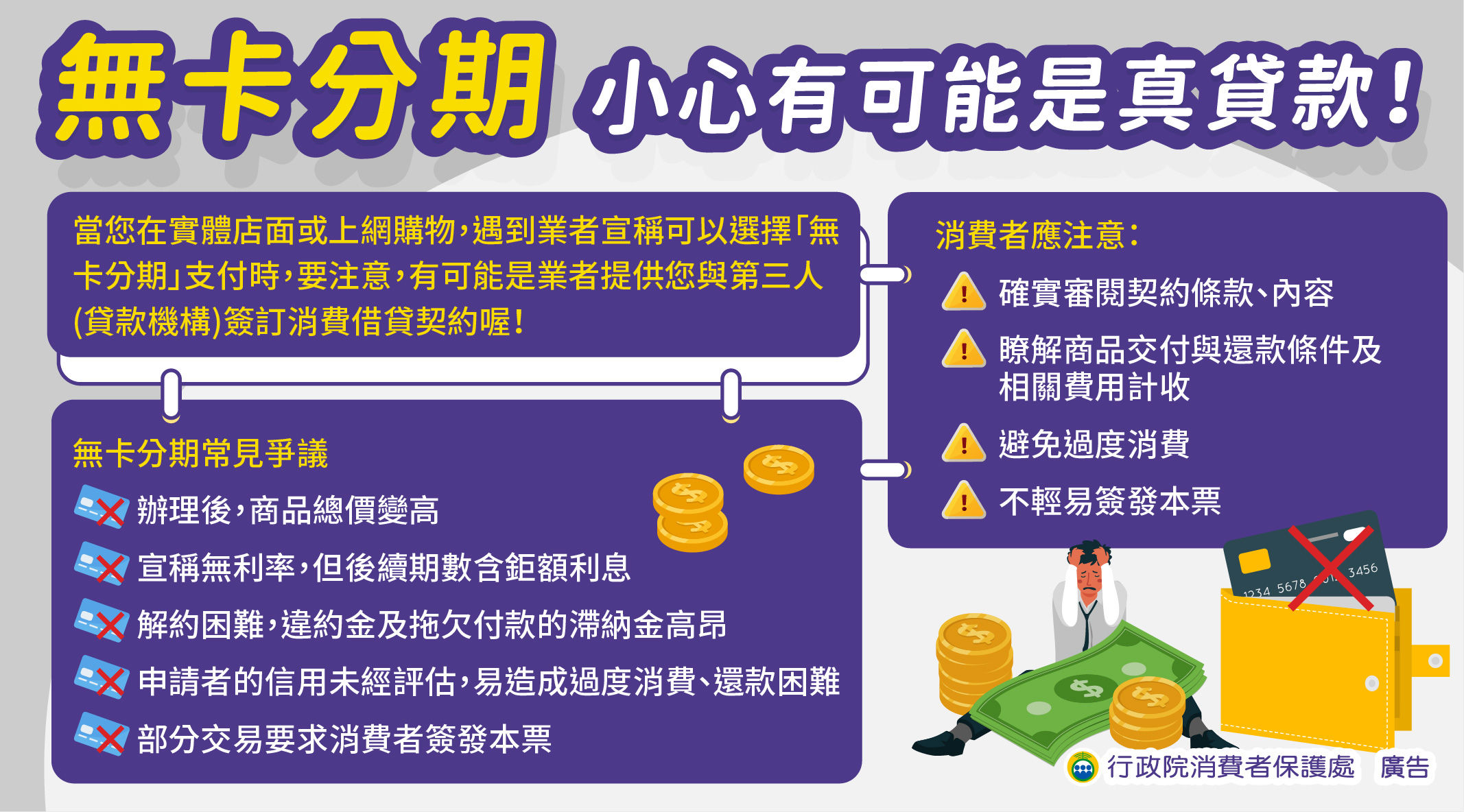 無卡分期小心有可能是真貸款!