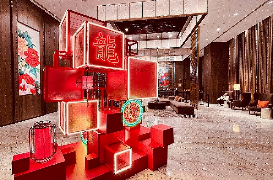 板橋凱撒大飯店1月22日至2月17日推出新春「龍吟虎嘯」住房專案。