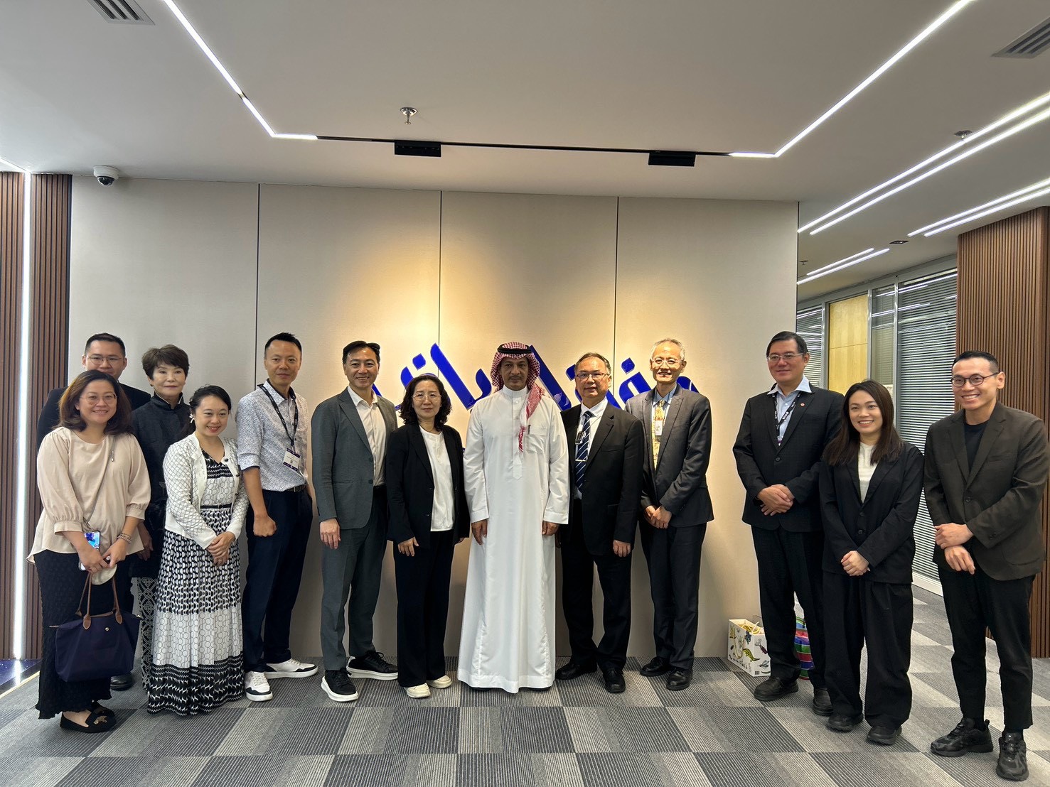 拜會「利雅德商會(Riyadh Chamber)」,擔任產業合作橋樑,並邀請推薦沙國企業參加新北市國際採購商洽會。