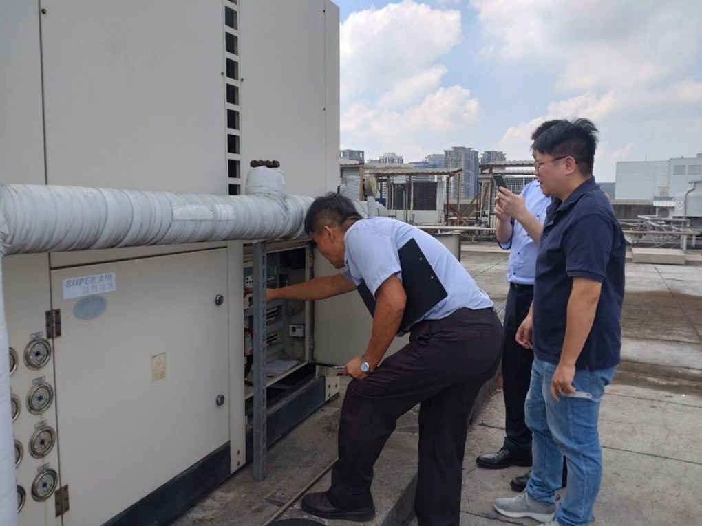 專家學者實地碳盤查輔導 (圖為114年實地輔導照)