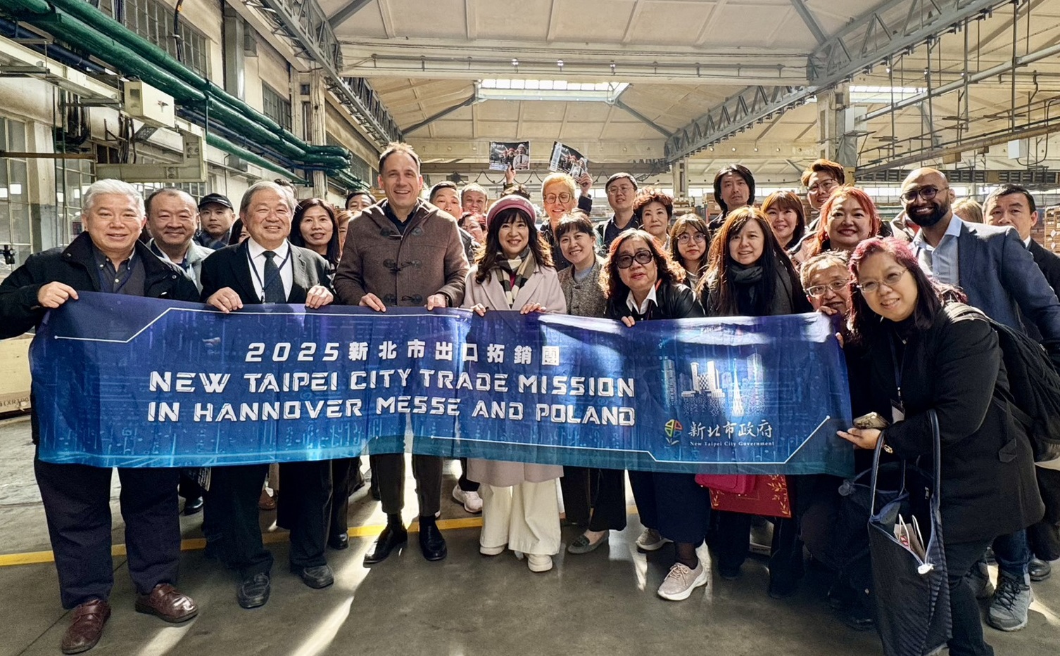 新北拓銷團實地參訪海外企業與廠房，透過多元管道交流並拓展商機