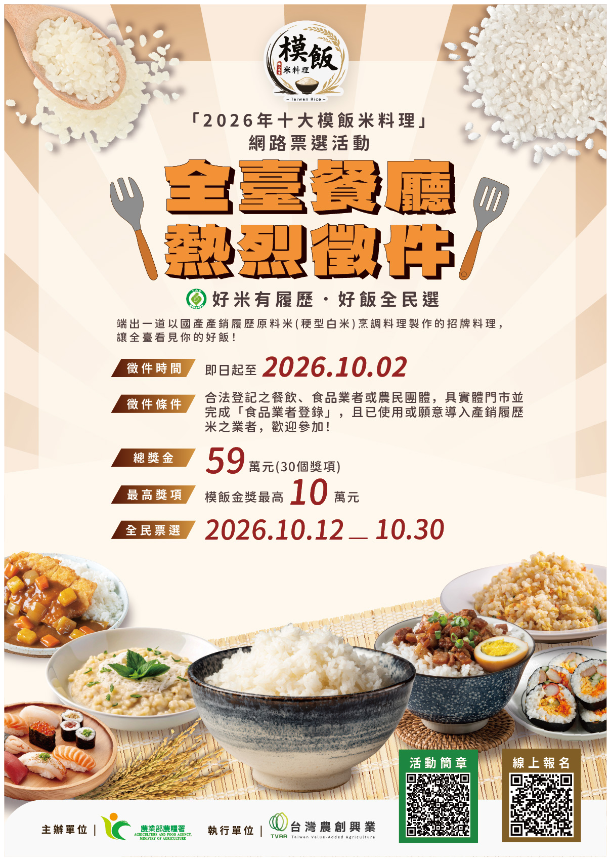 2026年十大模飯米料理