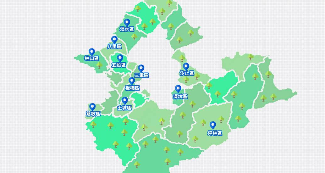 工廠自由行 地圖